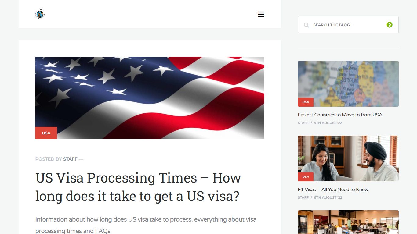US Visa Processing Times - How Long Does It Take to Get?